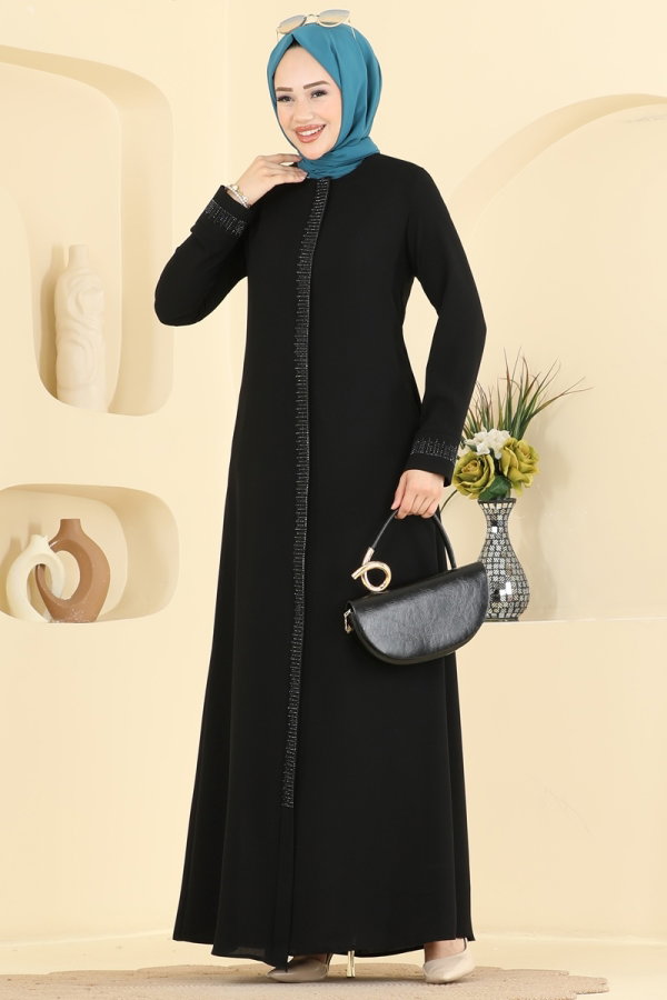 Modaselvim Abaya Abaya 2091OZT1013 Black