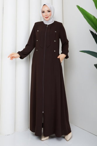 O.Z.T. - Abaya 2130OZT1013 Bitter Brown