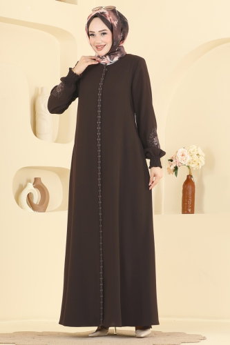 O.Z.T. - Abaya 2132OZT1013 Brown