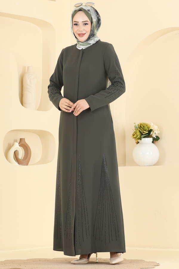 Modaselvim Abaya Abaya 2133OZT1013 Khaki