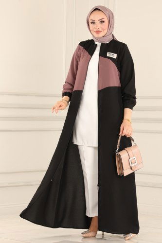 E.D.M. - Abaya 2171EDM718 Black&Powder Vision