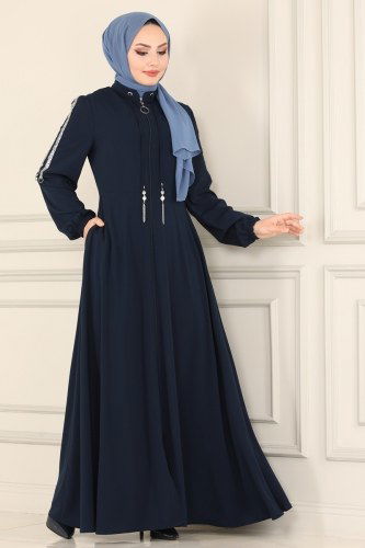 moda selvim 2195SL432 كحلي فراجه - Thumbnail