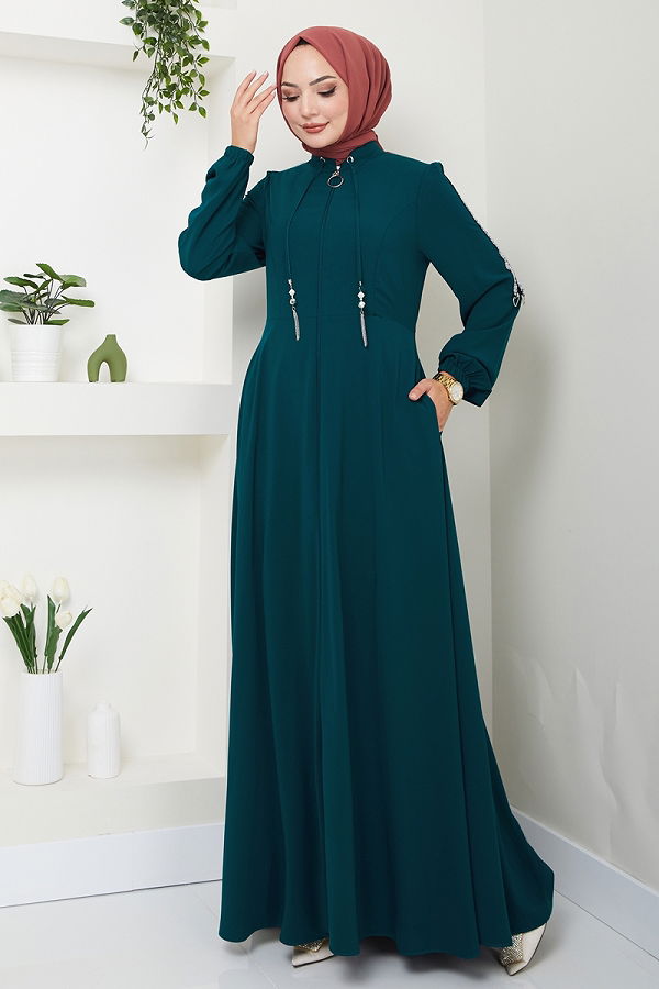 S.L. - Abaya 2195SL432 Petroleum