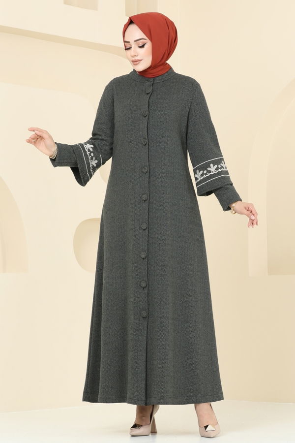 Modaselvim Abaya Abaya 22027UKB139 Khaki