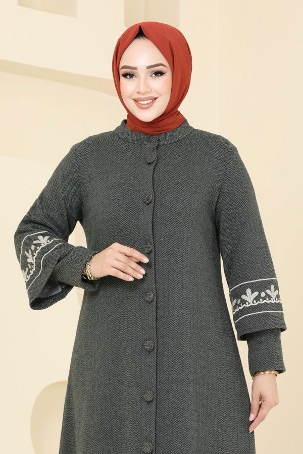 Abaya 22027UKB139 Khaki - 3