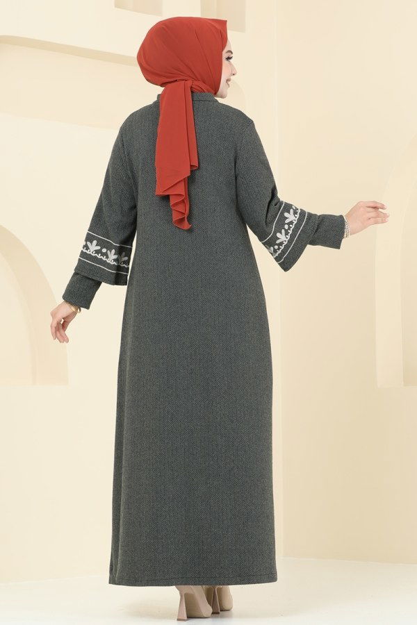 Abaya 22027UKB139 Khaki - 5