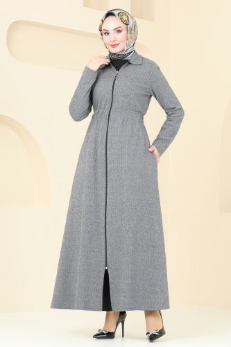 U.K.B. - Abaya 22029UKB139 Gray