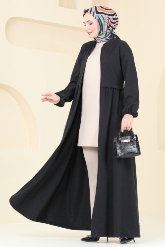 U.K.B. - Abaya 22031UKB139 Black