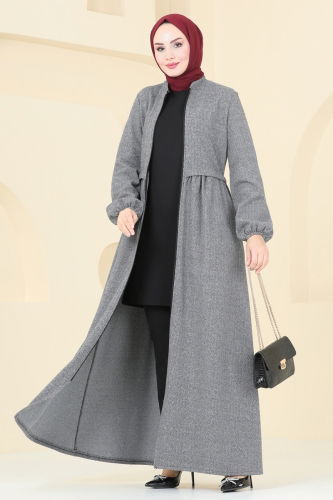 U.K.B. - Abaya 22031UKB139 Gray