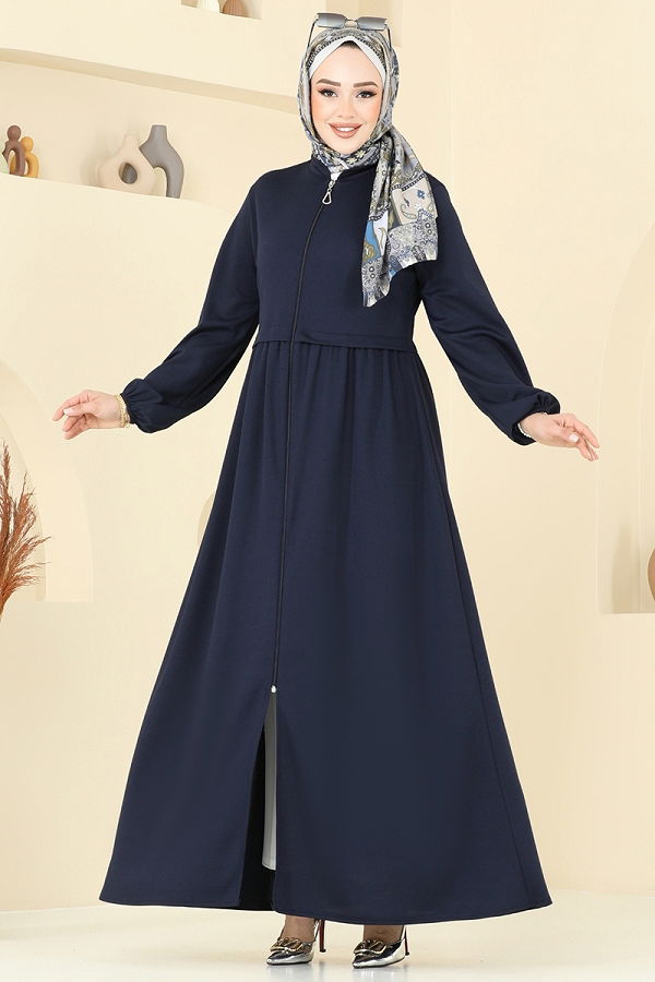 U.K.B. - Abaya 23002UKB139 Navy Blue