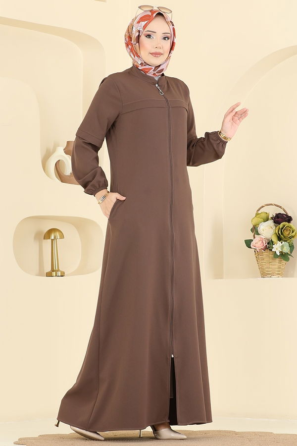 U.K.B. - Abaya 23006UKB139 Brown