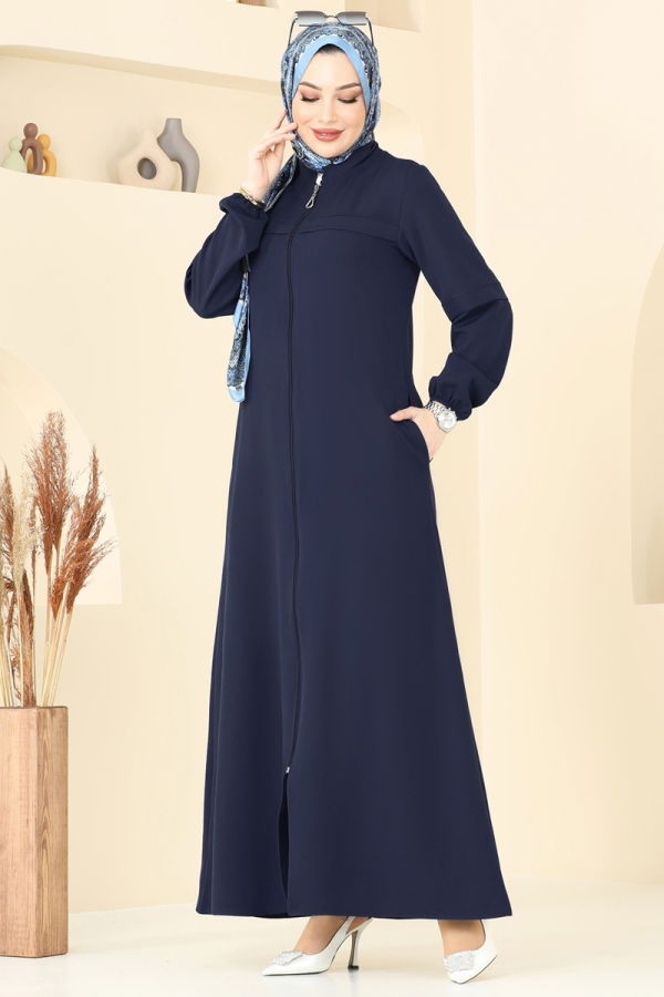 Modaselvim Abaya Abaya 23006UKB139 Navy Blue