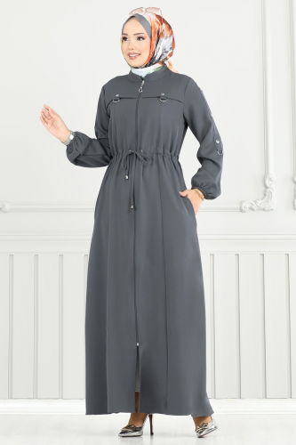 U.K.B. - Abaya 23024UKB139 Anthracite