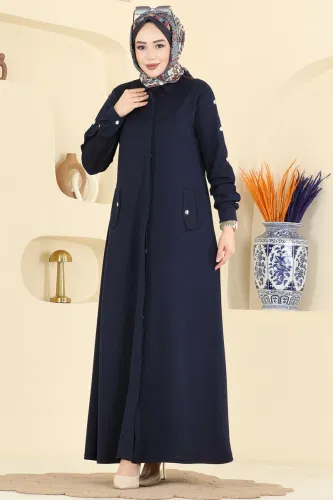 U.K.B. - Abaya 24014UKB139 Navy Blue