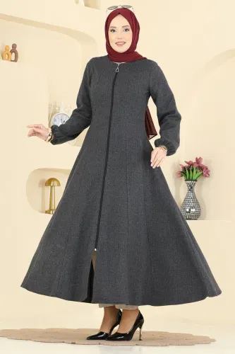 U.K.B.K. - Abaya 24091UKBK1161 Anthracite