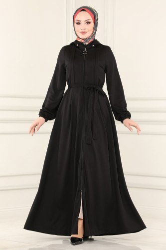 moda selvim 2412SL432 اسود فراجه - Thumbnail