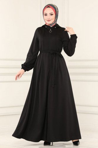 moda selvim 2412SL432 اسود فراجه - Thumbnail