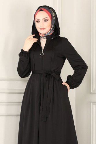 moda selvim 2412SL432 اسود فراجه - Thumbnail
