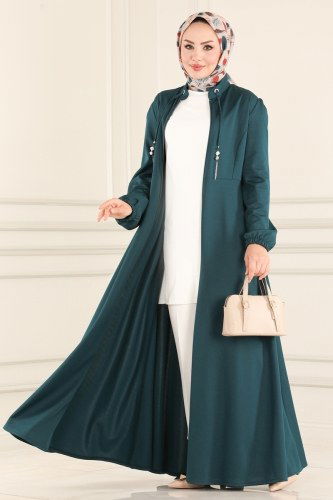 S.L. - Abaya 2448SL432 Petroleum
