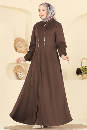 S.L. - Abaya 2483SL432 Brown