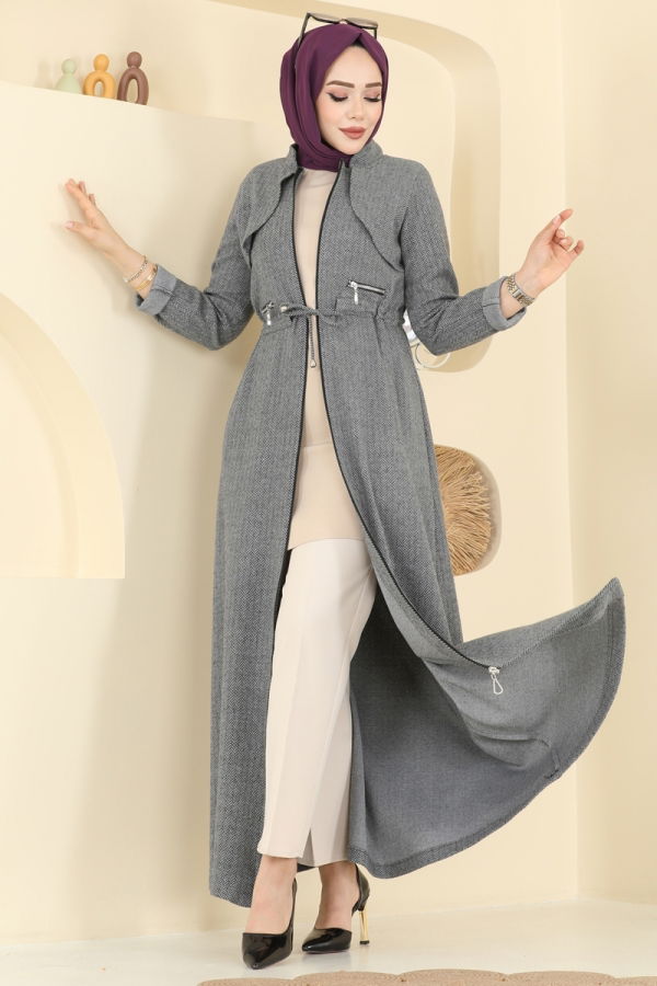 Modaselvim Abaya Abaya 25014UKB139 Gray