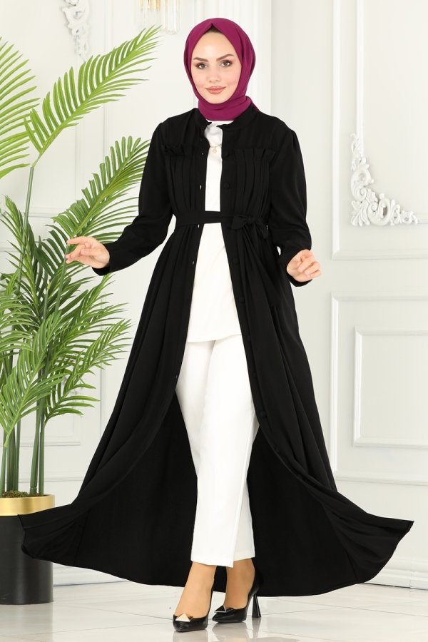 Modaselvim BIG SEASON DISCOUNT Abaya 2504SL432 Black