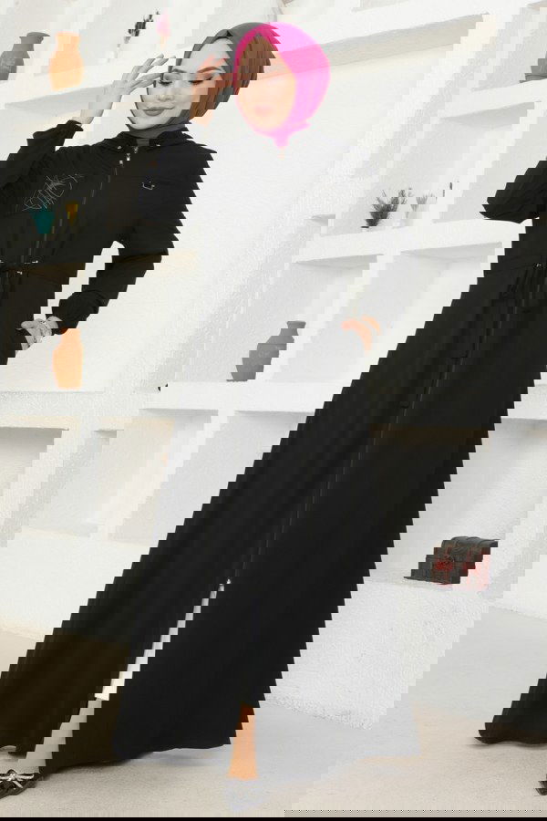 Modaselvim Abaya Abaya 25214PD194 Black