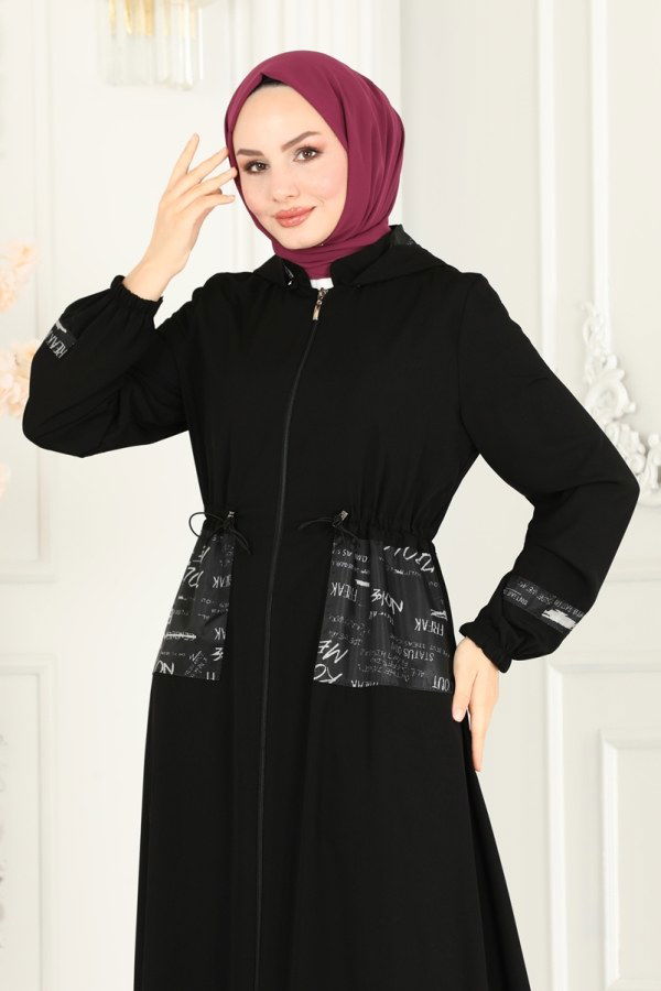 Abaya 25224PD194 Black - 4