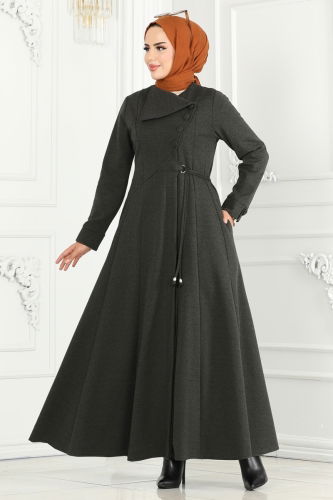 S.L. - Abaya 2533SL432 Khaki