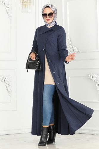 S.L. - Abaya 2533SL432 Navy Blue