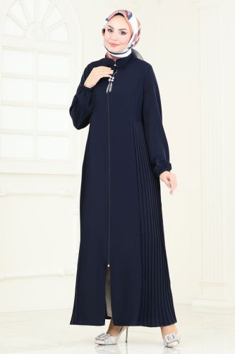 S.L. - Abaya 2568SL432 Navy Blue