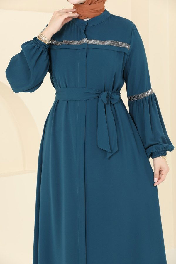 Abaya 2570SL432 Petroleum - 5