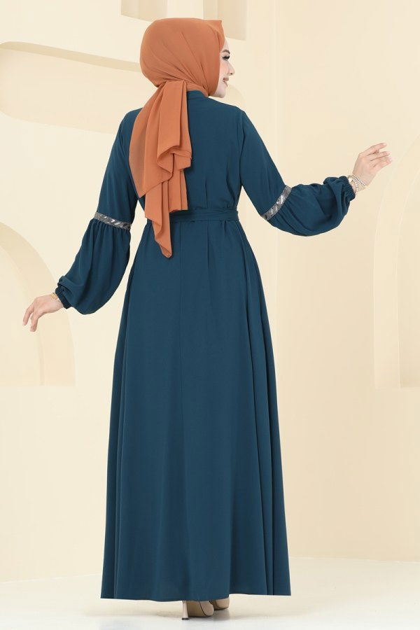 Abaya 2570SL432 Petroleum - 6