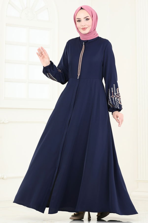 Modaselvim Abaya Abaya 2583SL432 Navy Blue