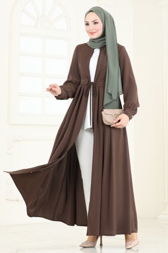 S.L. - Abaya 2598SL432 Brown