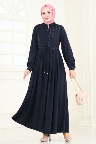 S.L. - Abaya 2598SL432 Navy Blue