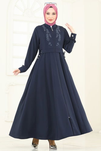 S.L. - Abaya 2612SL432 Navy Blue