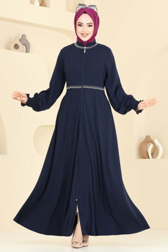 S.L. - Abaya 2613SL432 Navy Blue