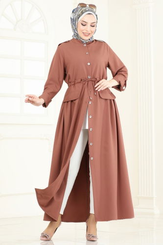 S.L. - Abaya 2615SL432 Brown