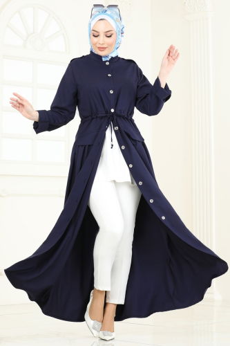 S.L. - Abaya 2615SL432 Navy Blue