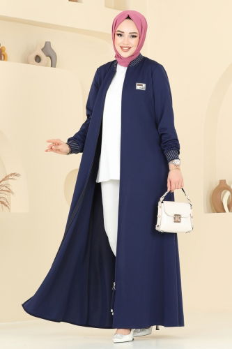 S.L. - Abaya 2618SL432 Navy Blue