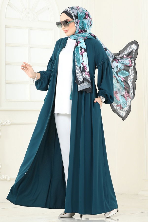 S.L. - Abaya 2638SL432 Petroleum