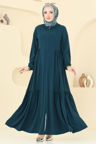 S.L. - Abaya 2644SL432 Petroleum