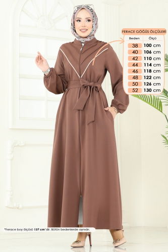 S.L. - Abaya 2682SL432 Light Brown