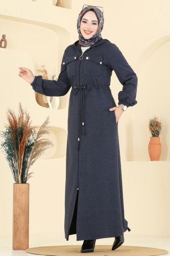 S.L. - Abaya 2737SL432 Navy Blue