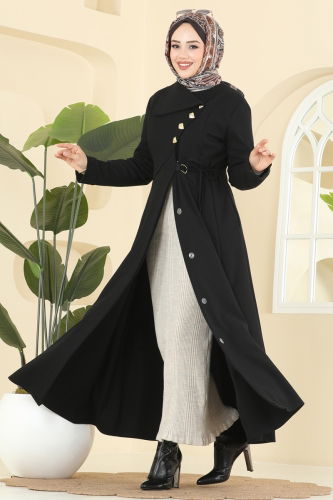 S.L. - Abaya 2756SL432 Black