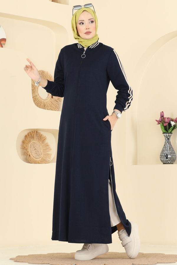 Modaselvim Abaya Abaya 2762SL432 Navy Blue