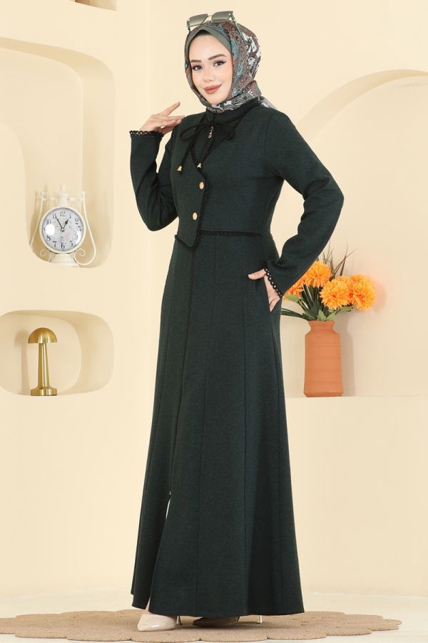 Modaselvim Abaya Abaya 2771SL432 Emerald