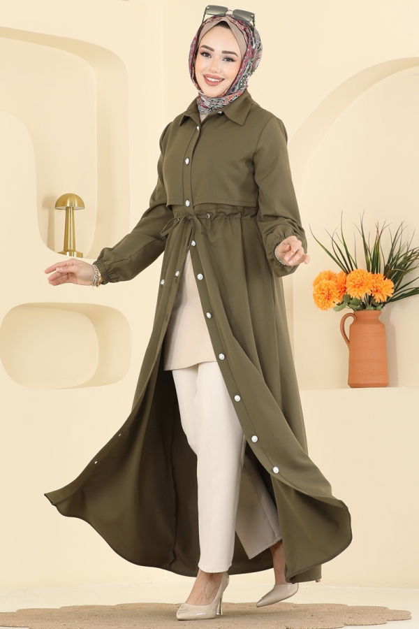 Modaselvim Abaya Abaya 2784SL432 Khaki