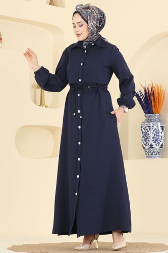 S.L. - عباءة كحلي 2784SL432